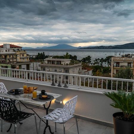 Sea View Luxury Apartment โวโลส ภายนอก รูปภาพ