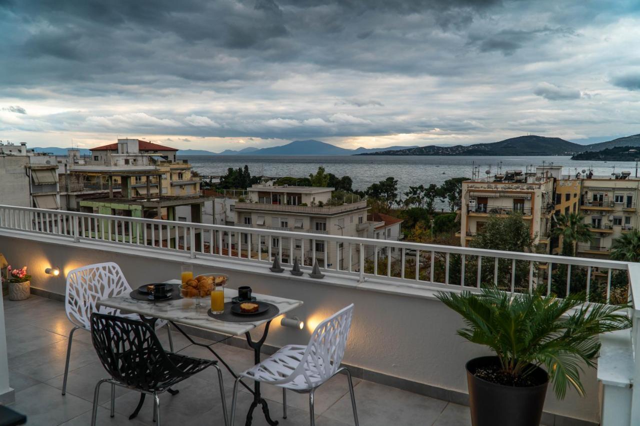 Sea View Luxury Apartment โวโลส ภายนอก รูปภาพ