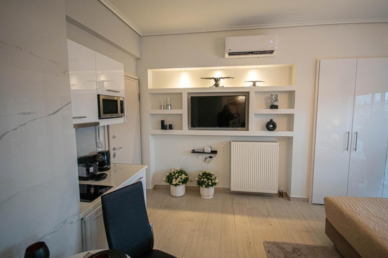 Sea View Luxury Apartment โวโลส ภายนอก รูปภาพ